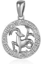 Zdjęcie Jvd Wisiorek - KOZIOROŻEC Srebro Ag925 - Skępe