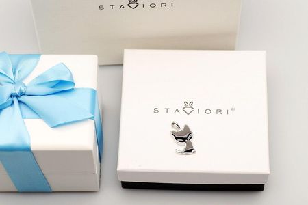 Staviori Srebrny wisiorek WSC6229 - Cyrkonia - zdjęcie 2