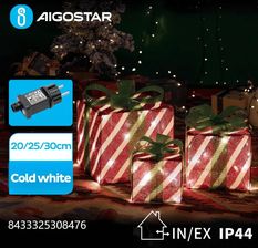 Zdjęcie Niskonapięciowe podświetlane świąteczne prezenty 20/25/30cm zimne Niskonapięciowe podświetlane świąteczne prezenty 20/25/30cm, - Sulejówek