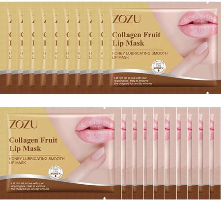 ZOZU Collagen Fruit Maska do Ust – Nawilżenie i Regeneracja - 20 / Miodowa