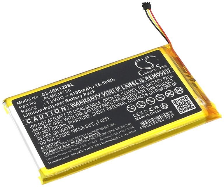 Batterie 3.7V 2.5Ah Li-ion iBP-200 pour iRiver PMP-100, PMP-140