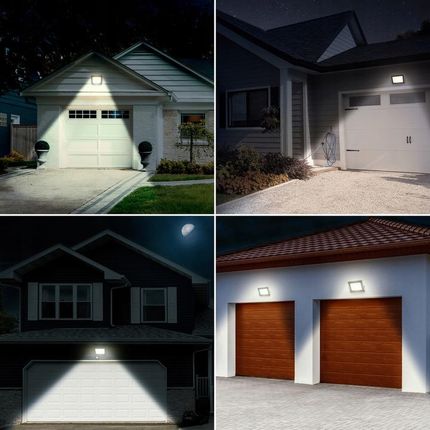 Nnled Naświetlacz Led 50W Halogen Lampa Zewnętrzna Reflektor Z Czujnikiem Ruchu 753702 - zdjęcie 2