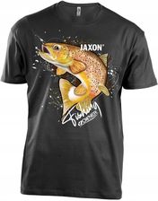 Zdjęcie Jaxon Koszulka Nature Czarna Pstrąg XXL - Lidzbark Warmiński