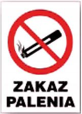Libres Polska Sp Zi-10/2 Znak Tablica Informacyjna - Zakaz Palenia