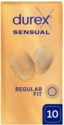 Durex Sensual Regular Fit 10szt. - zdjęcie 3