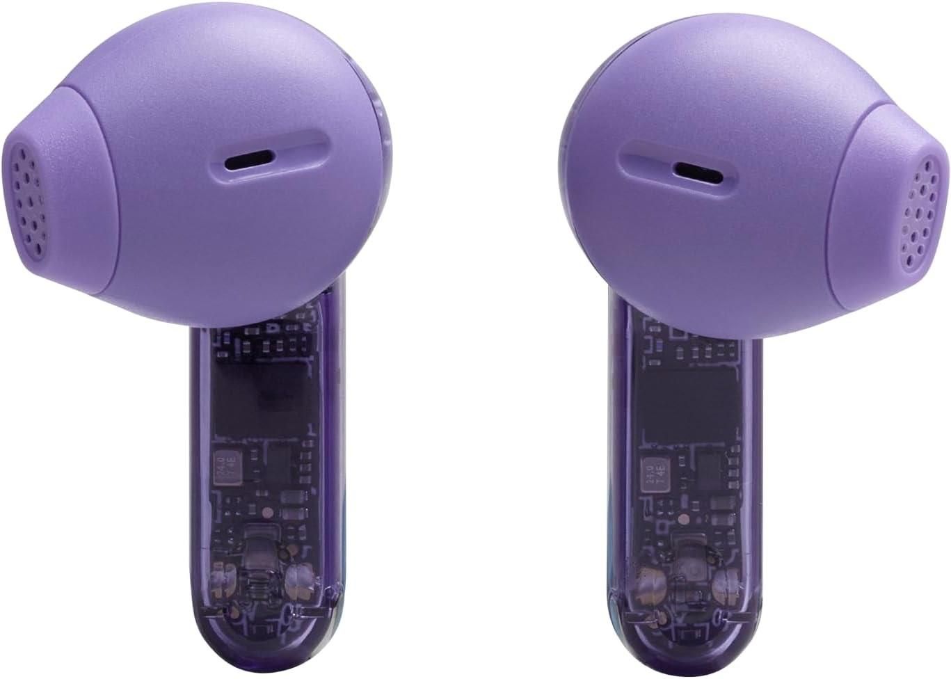 фото Навушники TWS JBL Tune Flex 2 Ghost Purple (JBLTFLEX2GMAE)