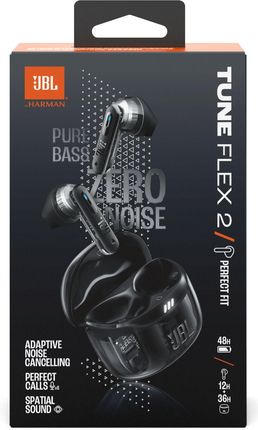 JBL Tune Flex ブラック JBL Tune Flex 2 Ghost Edition | 2ウェイハイブリッドノイズ