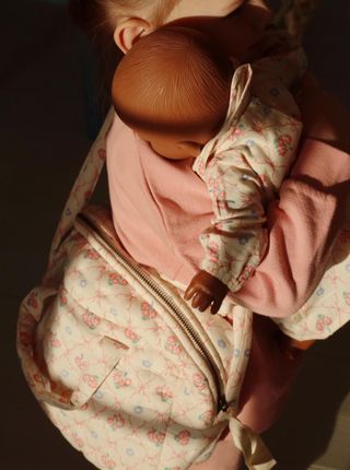 Konges Sløjd Torba Doll Bag Fleur Decor - zdjęcie 2