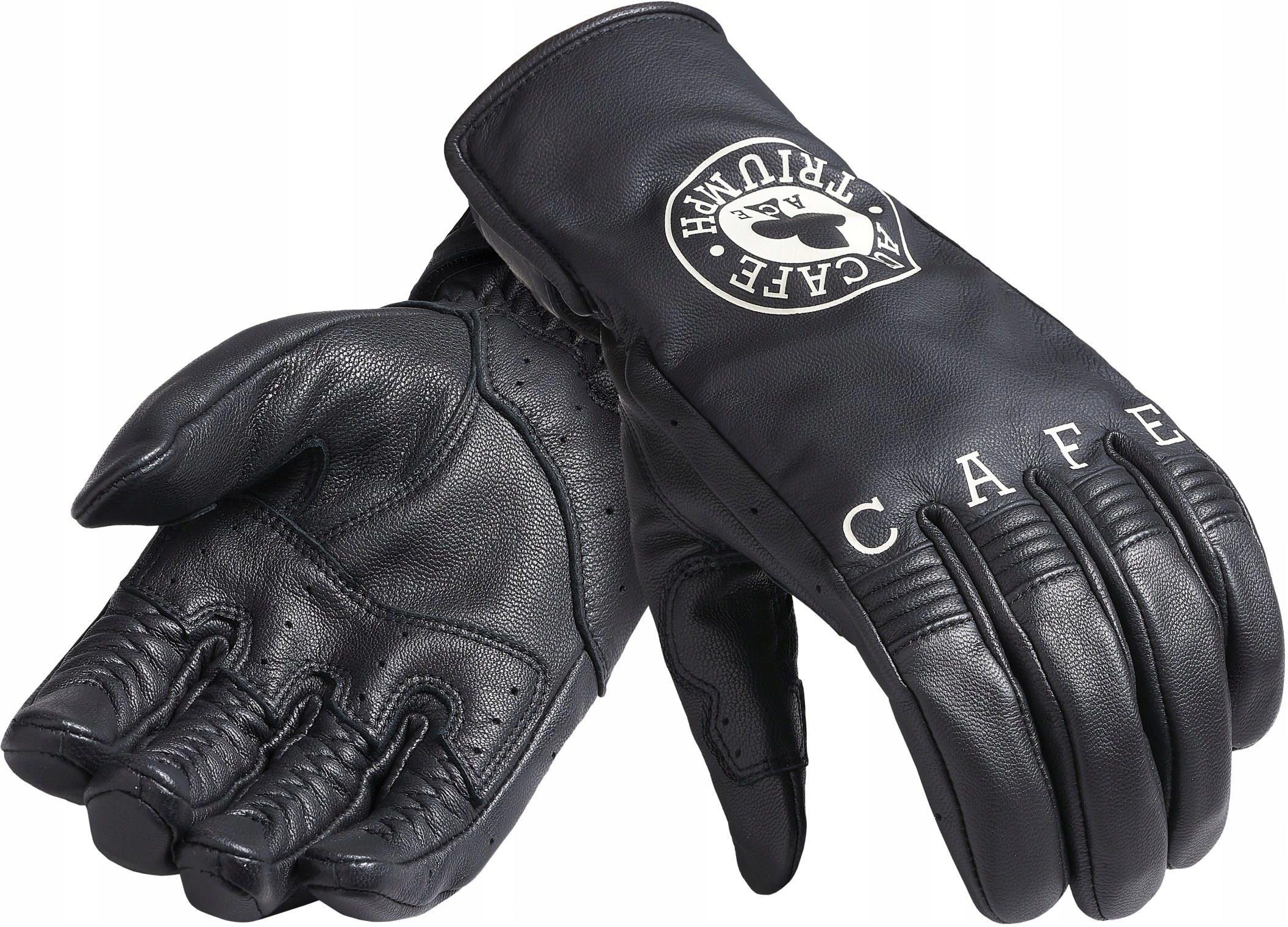 Rękawice motocyklowe Triumph Ace Cafe Printed Leather Glove