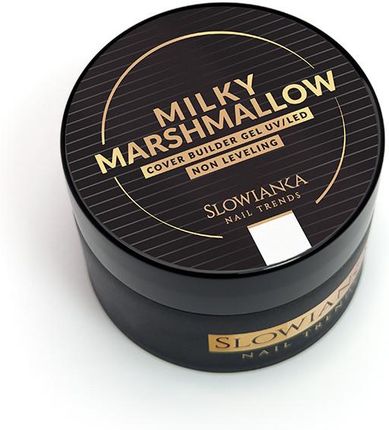 Slowianka Żel Konstrukcyjny Milky Marshmallow Cover Non-Leveling 15G - zdjęcie 3