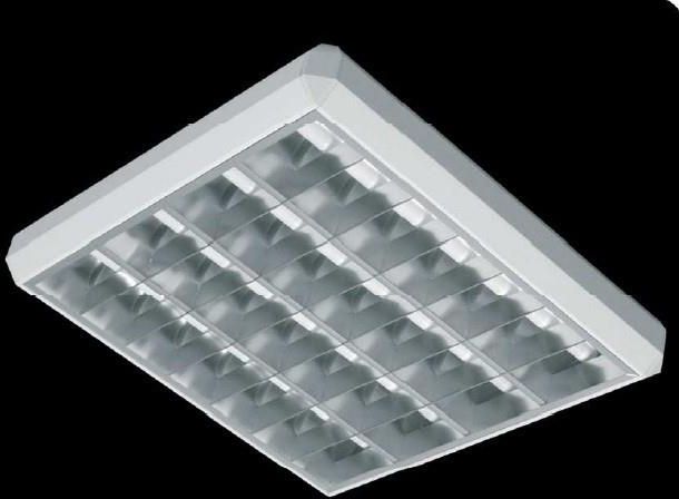 Aga Light Oprawa Rastrowa Rubin Plus 4x18W Ppa R100 Evg-S Opr.N/T ...