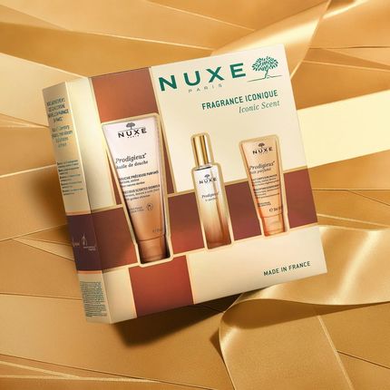 Nuxe Perfumy Prodigieuse 30ml + Olejek Pod Prysznic 100ml + Perfumowane Mleczko Do Ciała 30ml - zdjęcie 4