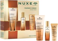 Nuxe Perfumy Prodigieuse 30ml + Olejek Pod Prysznic 100ml + Perfumowane Mleczko Do Ciała 30ml