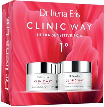 Dr Irena Eris Clinic Way 1° Pierwsze Zmarszczki Dermokrem Na Dzień 50ml + Dermokrem Na Noc 50ml