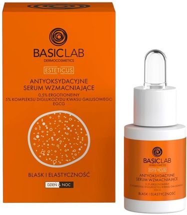 Basiclab Dermocosmetics Esteticus Antyoksydacyjne Serum Wzmacniające 0,5% Ergotioneiny 5% Kompleksu 15Ml