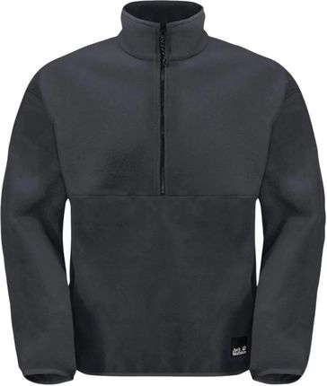 Bluza męska Jack Wolfskin Osloer Fleece HZ M 1710611-6350 Czarny