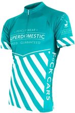Koszulka rowerowa męska Sensor  Cyklo Superdomestic Mint M