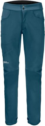 Spodnie dresowe męskie Jack Wolfskin Morobbia Pants M 1507641-4133 Niebieski