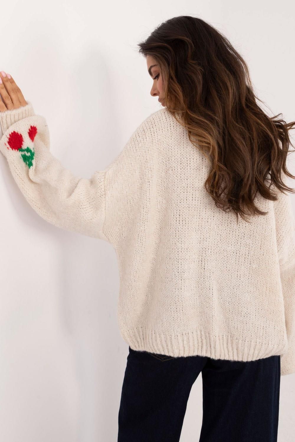 Sweter Damski Model MI-SW-2910.62 Light Beige - Italy Moda - Ceny i ...