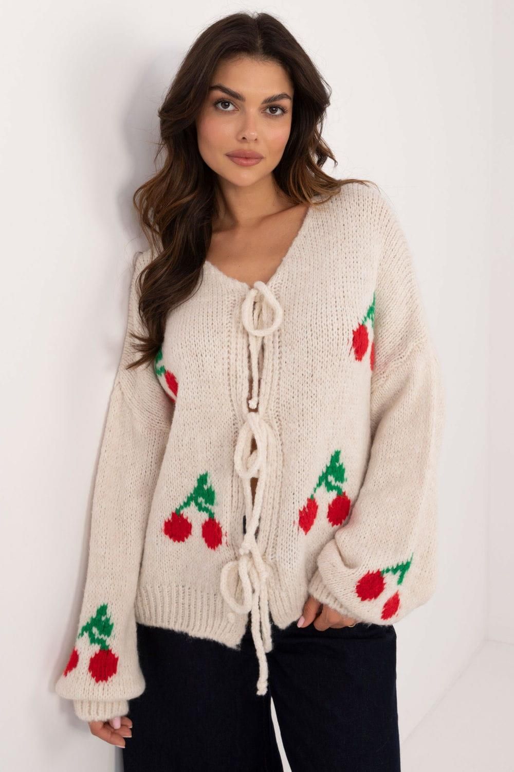 Sweter Damski Model MI-SW-2910.62 Light Beige - Italy Moda - Ceny i ...