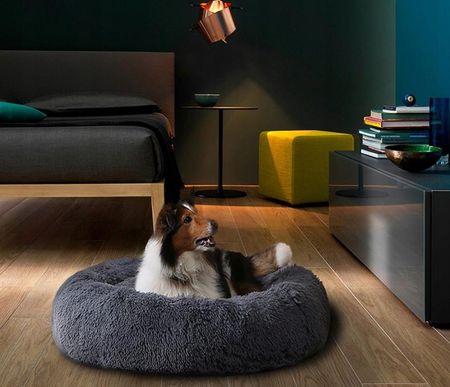 Dogsy Duże Legowisko Dla Psa Puchate Włochate Posłanie Chmurka Oponka 70Cm Xxl LEGOWISKOCHMURKA70 - zdjęcie 3