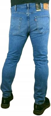 Męskie jeansy Levi's 512 Slim Taper Stretch 28833-1074 oryg. Levis -W38/L32