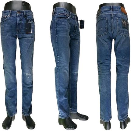 Jeansy Tommy Hilfiger Denton -Straight MW0MW31105 oryginalne super! W34/L30