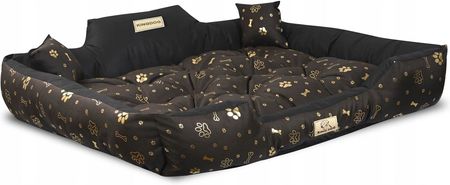Aio Factory Legowisko Dla Psa Kojec Kingdog 115X95cm Personalizowane Wodoodporne Kości KIN11595KOSZLO - zdjęcie 3