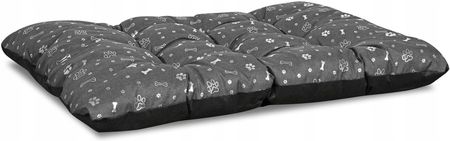 Aio Factory Legowisko Dla Psa Poduszka Prestige 80X60cm Wodoodporna Kości Srebrne 5905913038681 - zdjęcie 4