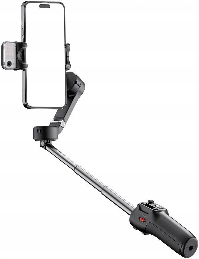 Gimbal Stabilizator Lampa LED Pilot Selfie Stick - Telefon