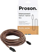 Zdjęcie Proson Arctic Series Optical Cable - Kabel optyczny Toslink 10m - Golub-Dobrzyń