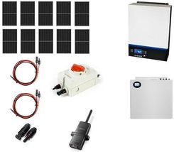 Hybrydowy zestaw solarny off-grid ESB-10kW-48 MPPT 10xPV Mono bateria slim 5kWh