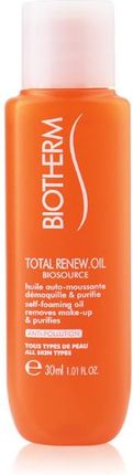 BIOTHERM, TOTAL RENEW.OIL, BIOSOURCE, PIENIĄCY OLEJEK DO MYCIA, 30 ML