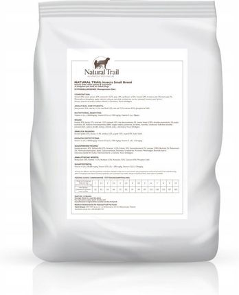 Natural Trail Premium Insects Small Breed 2kg - zdjęcie 2