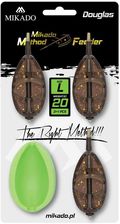Zdjęcie Mikado Koszyk Method Feeder Douglas L Zestaw 30+40+50G + Foremka - Ziębice