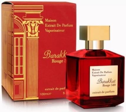 Paris Corner Fragrance World Maison Barakkat Rouge 540 Extrait Woda Perfumowana 100ml