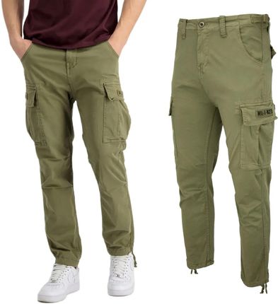 Spodnie Alpha Industries Squad Pant 188202 11 - Oliwkowe 33