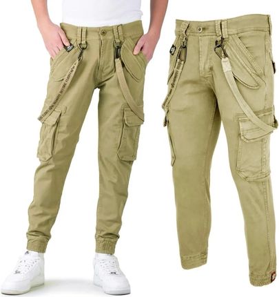 Spodnie Alpha Industries Utility Pant 128202 11 - Oliwkowe 33