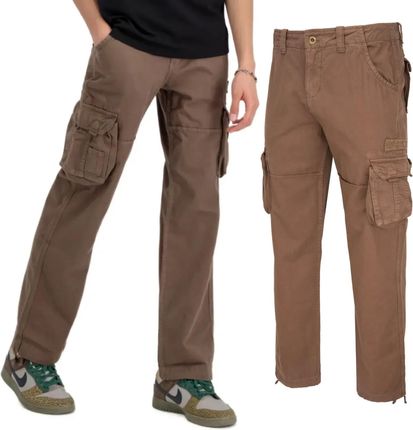 Spodnie Alpha Industries Jet Pant 101212 183 - Taupe 34