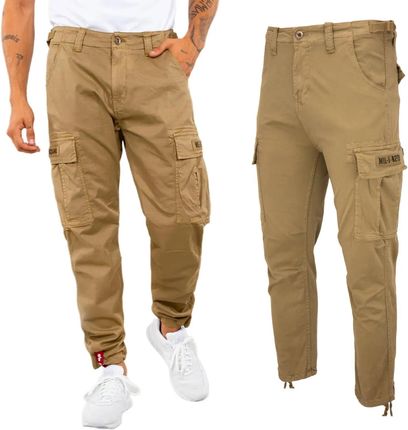 Spodnie Alpha Industries Squad Pant 188202 13 - Khaki 31