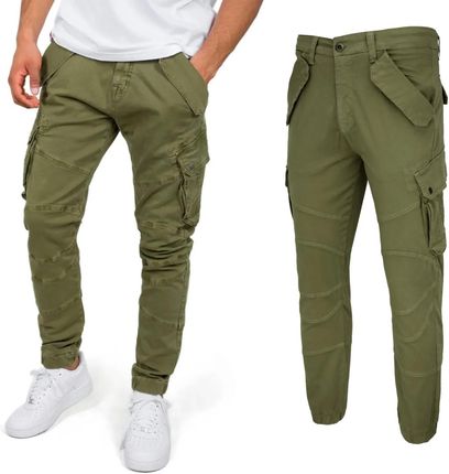 Spodnie Alpha Industries Combat Pant LW 126215 11 - Oliwkowe 36