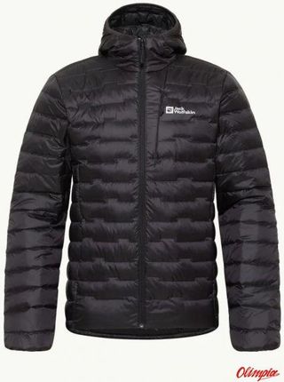 Męska Kurtka Ocieplana Jack Wolfskin Passamani Down Hoody Rds - Phantom