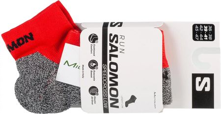 Salomon Speedcross Low Socks C19739 : Kolor - Czerwone, Rozmiar - 36-38