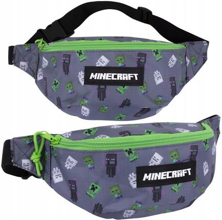 ASTRA Saszetka na pasek Nerka MINECRAFT czarna - zdjęcie 3
