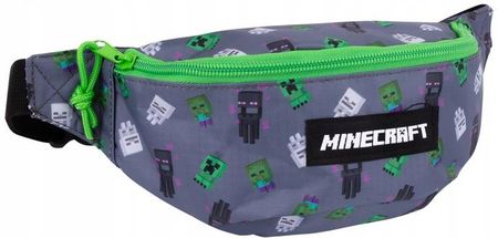 ASTRA Saszetka na pasek Nerka MINECRAFT czarna - zdjęcie 2