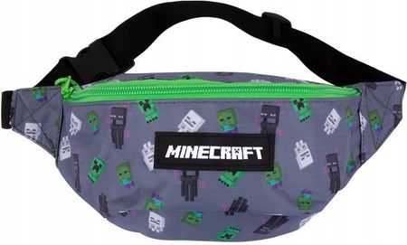 ASTRA Saszetka na pasek Nerka MINECRAFT czarna - zdjęcie 5