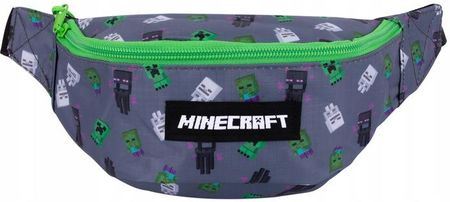 ASTRA Saszetka na pasek Nerka MINECRAFT czarna - zdjęcie 4