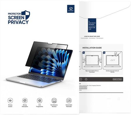 Dux Ducis Folia Prywatyzująca Privacy Film Na Macbook Air 13'' 2022 2024 (MACBOOKAIR13) - zdjęcie 3