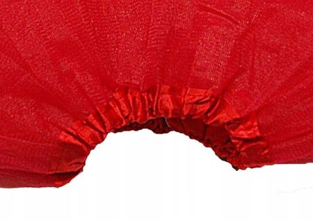 * Spódniczka Tiulowa Spódnica Tutu 30cm 3-8lat czerwona - zdjęcie 4