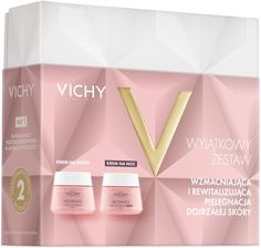 Vichy Neovadiol Rose Platinium Zestaw Wzmacniający i rewitalizujący krem na dzień, 50 ml + Wzmacniający i regenerujący krem na noc, 50 ml